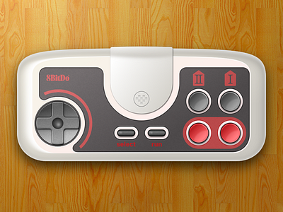PC Engine Wireless Controller by Erskine on Dribbble