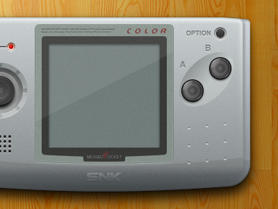Neo Geo Pocket Color - Sketch console controller neo geo openemu sketchapp vector video games