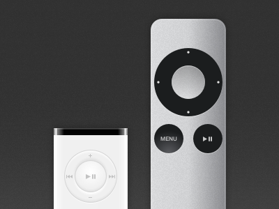 Apple Remotes - Sketch apple apple tv remote remote control remotes sketchapp vector