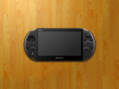 PS Vita controller gaming openemu sketchapp vector video game