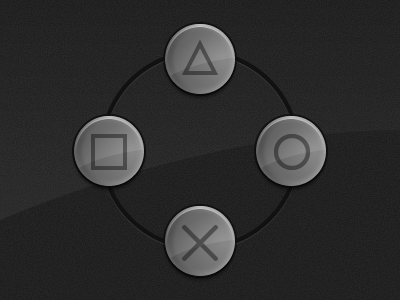 PSP Buttons psp fireworks vector buttons video games playstation