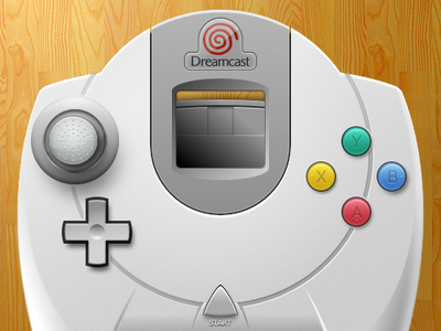 Dreamcast Controller Final controller openemu sketchapp vector video games
