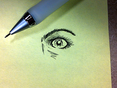 Eye Lead eye illustration lead sketch