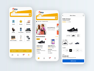 E commerce Mobile App