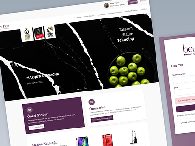 Human Resources Project design homepage hr ui web design