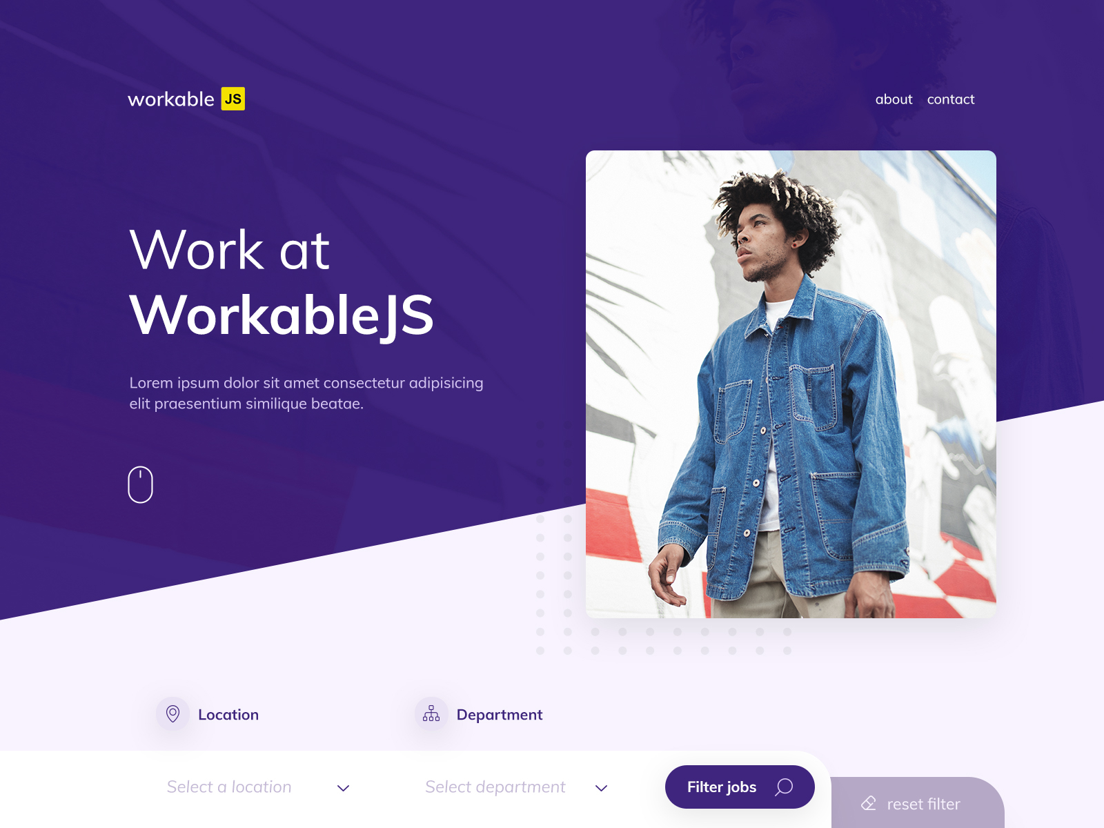 Workable JS by Bruno Rodrigues on Dribbble