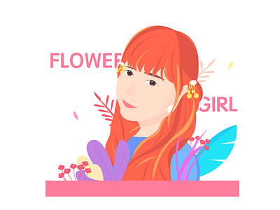 Girl4 ui 插图 设计