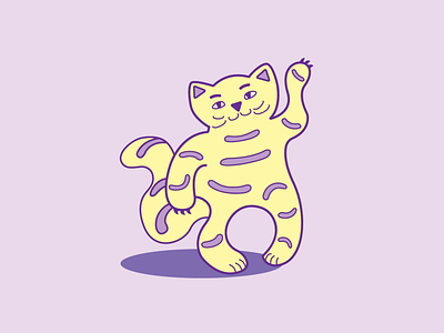 Catto cat cute design graphic graphic art illustration illustrator vector