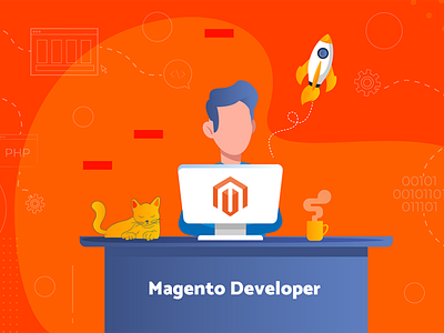 magento job offer illustration