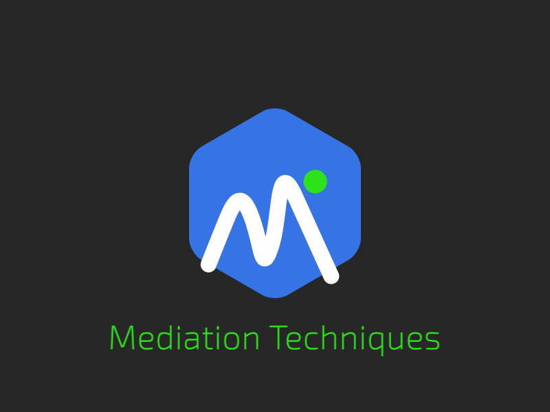 Mediation Logo 2d animation animation animation 2d branding colorful design identity illustration lettering logo logo animation typography vector