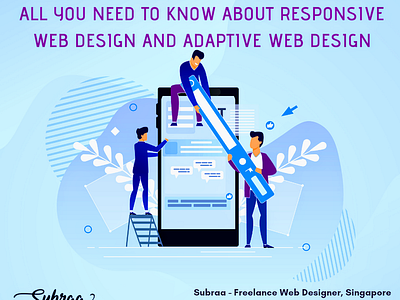 Responsive Web Design And Adaptive Web Design freelance singapore freelance web designer singapore singapore web development web design agency web design company web design in singapore web design service web design singapore web designer web designer in singapore web development webdesign website builder website design and development website design company website designer website designer singapore website designing website developer singapore