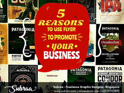 5 Reasons to use flyers to promote your business