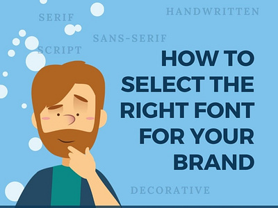 How to select the right font for your logo design By Subraa Sg