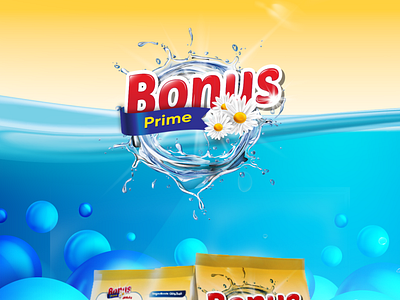 Bonus Cleaning packaging & branding
