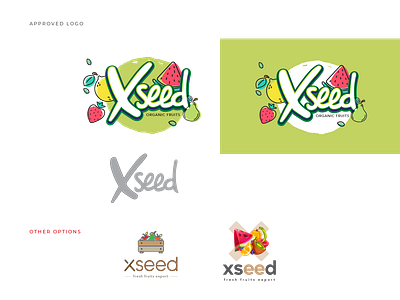 Xseed organic | Logo design