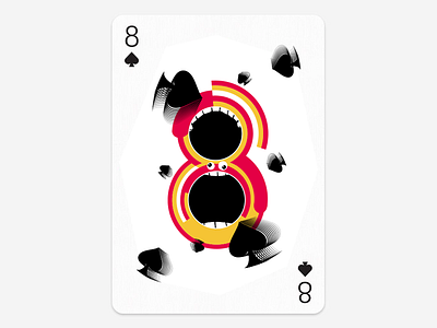 8 ♠ Spades art card contests illustration playing spades