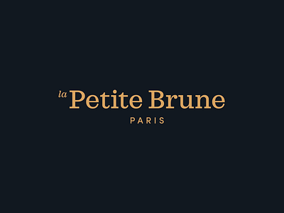 La Petite Brune logotype