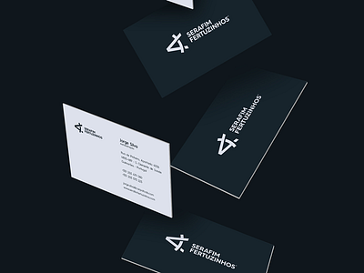 Business cards with new brand