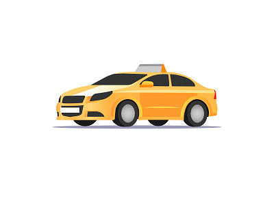 Ravon Nexia 3 car flat icon illustration