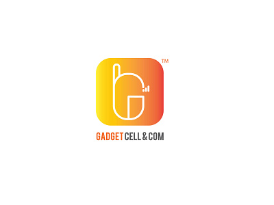 LOGO GADGED CELL & COM app branding icon logo phone ui