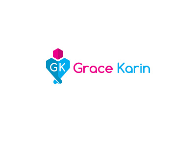 GRACE KARIN LOGO app branding design flat icon logo ui ux vector web