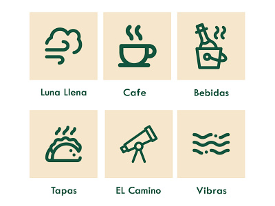 Icons For Café