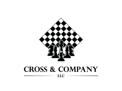 Chess Board Logo app branding branding design illustration logo logo design typography vector