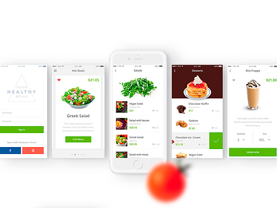 Food App design