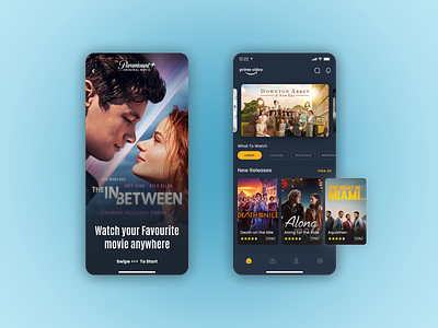 Amazon Prime App Redesign amazon app app design mobile mobile ui design movie app redesign tv app ui video streaming wvelabs