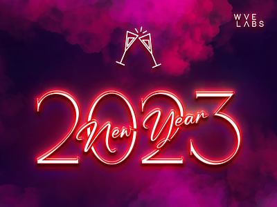 Happy New Year! 🍾🥂 2023 design happy new year new year ui