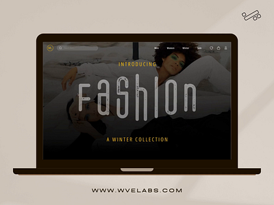 Fashion 👚 clothing website design e commerce exploration fashion landing page ui website wvelabs