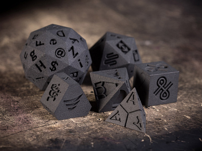 ODSK — Orden der Schwarzen Kunst — 06 3d 3dprint design dice dices identity play type