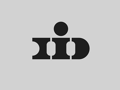 DI — Monogram branding design flat identity illustrator lettering logo logo a day minimal monogram monogram logo type typography vector
