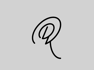 DK — Monogram branding design identity illustrator lettering logo logo a day minimal monogram monogram logo type typography vector