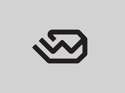 DW — Monogram branding design identity illustrator logo logo a day minimal monogram monogram logo type typography vector