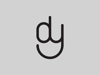DY — Monogram branding design identity illustrator logo logo a day minimal monogram monogram logo type typography vector