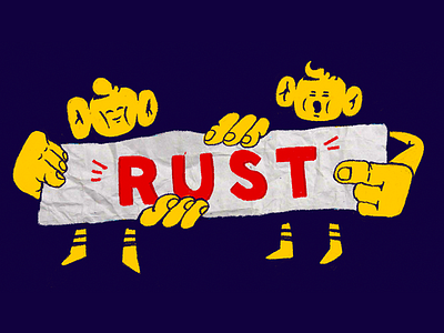 About the Rust language illustration