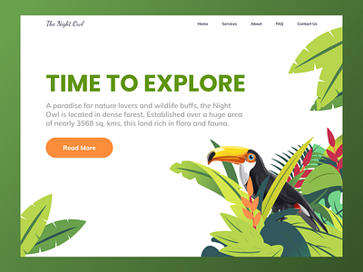 Landing page for Wildlife Sanctuary