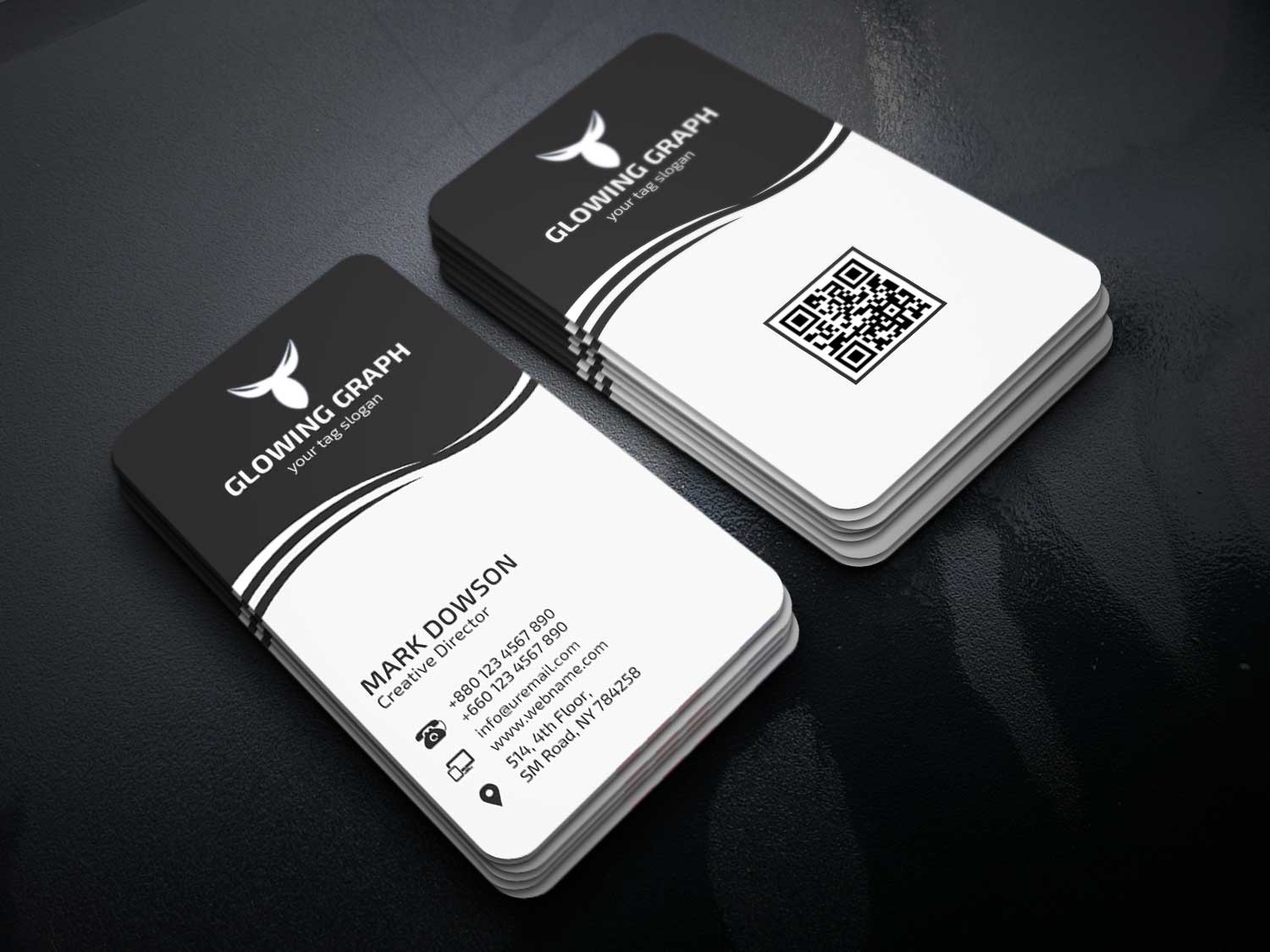 Corporate Business Card by Md. Belal Hossain on Dribbble