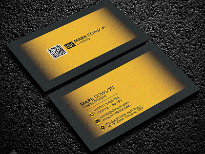 Corporate Business Card brand business business card card clean cmyk color corporate creative design green horizontal modern personal print print ready professional psd red ui