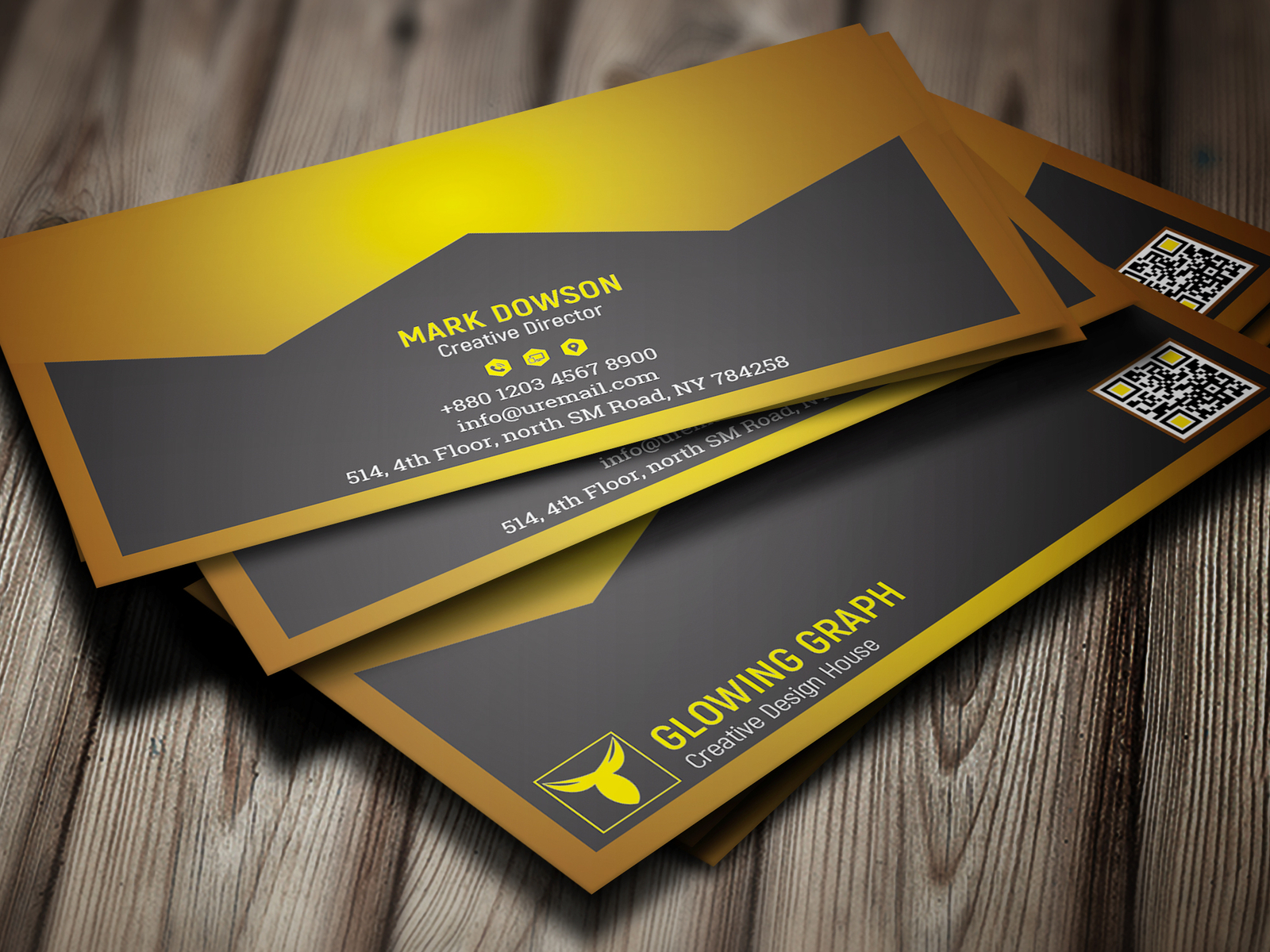 Corporate Business Card by Md. Belal Hossain on Dribbble