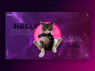 Hello Dribbble. First shot concept design illustration ui ux web webdeisgn website