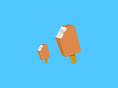 Popsicle chill cool delicious food icon popsicle stick sugar summer
