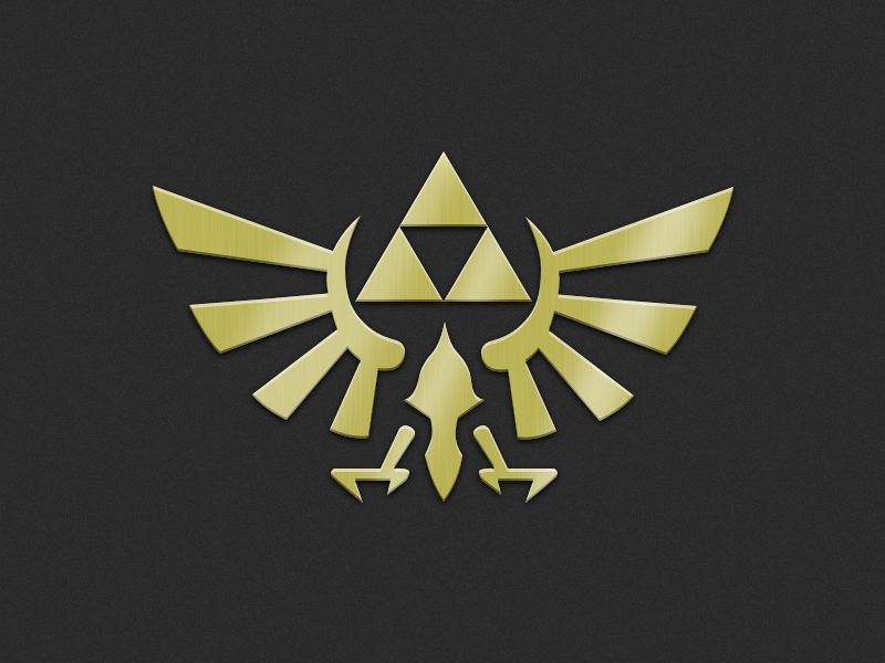 Hyrule Crest by Graham Hall on Dribbble