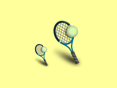 Tennis athletic ball fun icon play racket racquet sport tennis