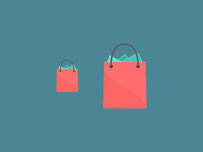Shopping Bag bag buying commercialism flat fun gift holiday icon shopping