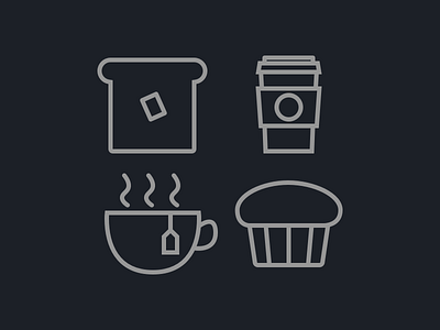 Breakfast Icons