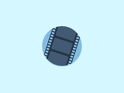 Film filmmaking flat icon movie video