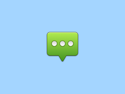 Chat bubble communication messages speech talk
