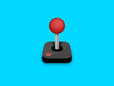 Joystick arcade atari classic control fun game retro